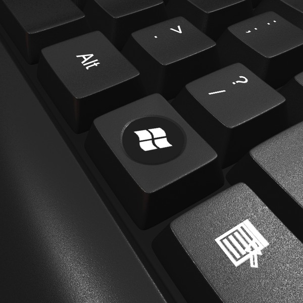 3dsmax genius kb-110 keyboard key - Keyboard KB-110 Genius by PROmax_